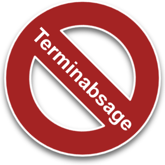 Terminabsage