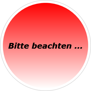Bitte beachten ...